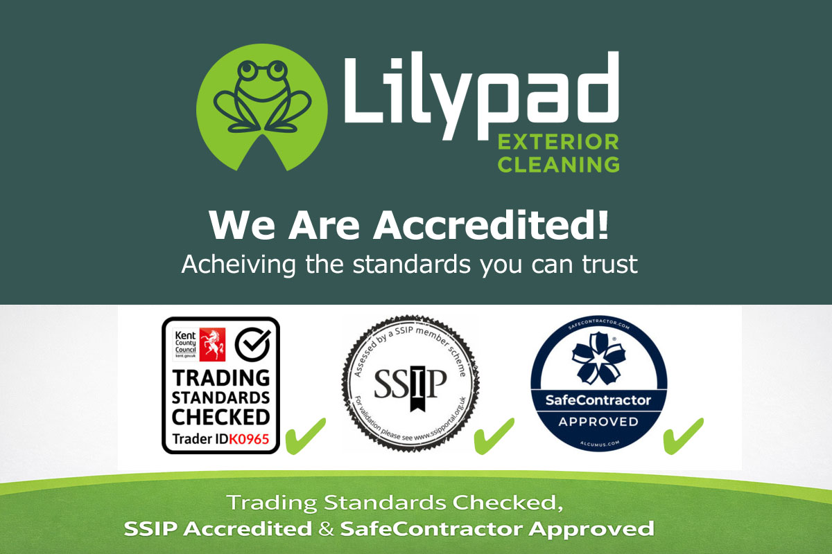 LilyPad Exterior Cleaning Accredited
