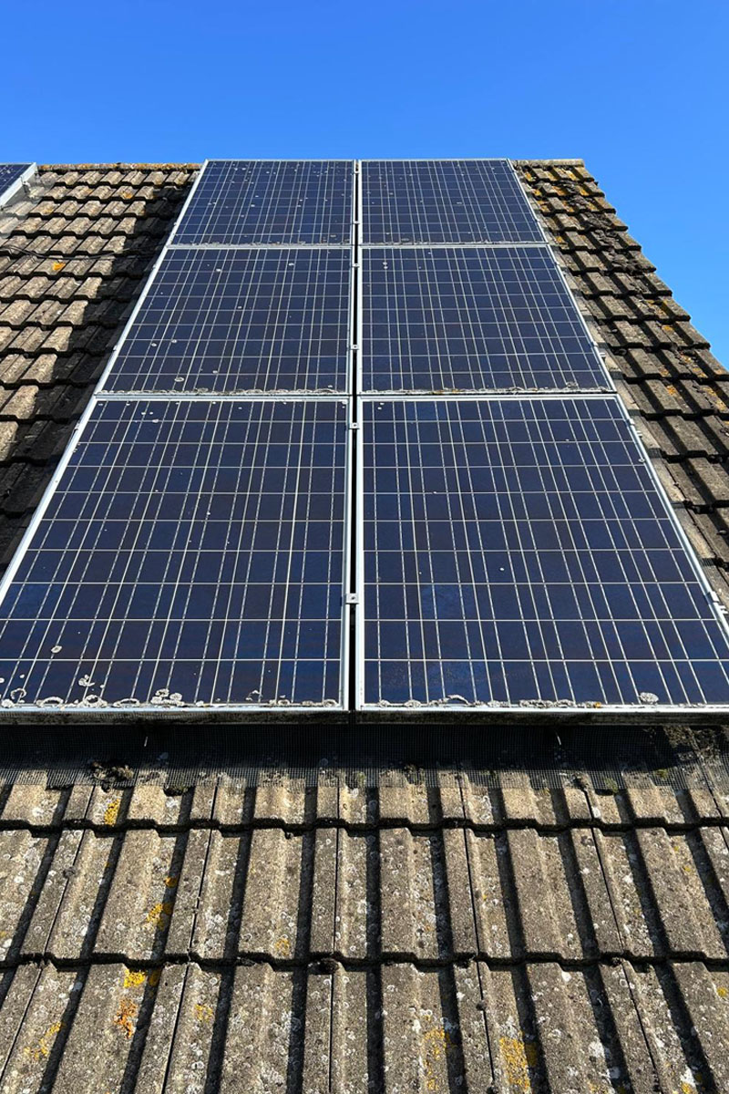 LilyPad Solar Panel Cleaning, Rainham Tall 02